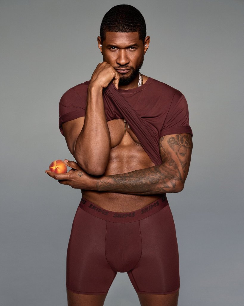 Thirst Trap: #Usher STUNS in his UNDERWEAR for new #SKIMS advert